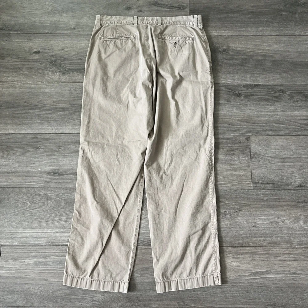 J CREW Chino Pants Mens 32x30 Khaki Beige